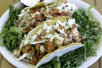 Atlantic Coast Café Hatteras Island, A. C. C.'s Famous Fish Tacos